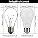 Glen Mila 100W Equivalent LED Light Bulbs, A19 Type (11W) 6000K Daylight Bulbs E26 Medium (Edison) Screw Base 1100 Lumen General Purpose for Home Lighting, Non- Dimmable ( 4 Pack )