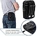 Ranboo Nylon Tactical Molle Pouch, Men Belt Clip Phone Holster EDC Gadget Pouch Waist Bag Outdoor Gear Compatible with iPhone Xs Max XS iPhone 7 8 Plus Note 8/5 Galaxy S7/8/9 Plus LG G7/G6 Plus