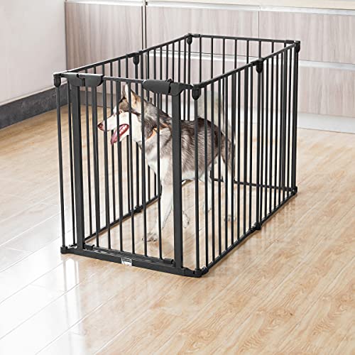 30-Inch-Tall Pet Exercise Playpen – Panel Folding Indoor/Outdoor