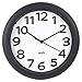 HIPPIH Silent Wall Clock - 10 Inch Battery Operated Round Clock - Easy to Read for Home/Office/School,2 Pack