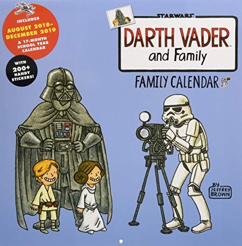 Darth Vader and Family 2019 Family Wall Calendar