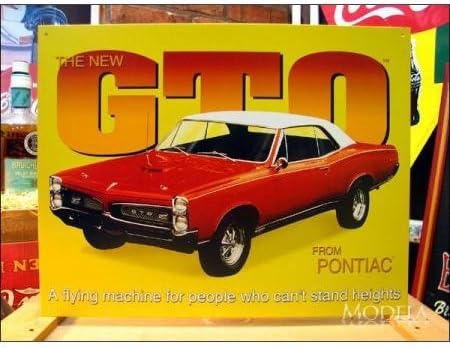 American Tin Signs Pontiac -1967 GTO-