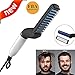 Beard Straightener for Men, Quick Beard Hair Brush Styler Comb Multifunctional Beard Straightening Brush Electric Hair Comb