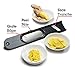 Microplane 3-in-1 Ginger Grater Tool - Black and Grey