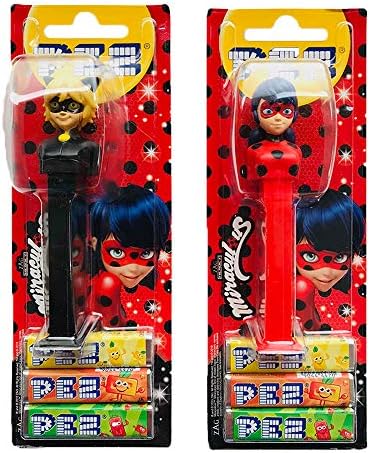 Pez Pack 2 Miraculous Ladybug & Adrien