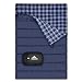Agemore Cotton Flannel Double Sleeping Bag for Camping, Backpacking, Or Hiking. Queen Size 2 Person Waterproof Sleeping Bag for Adults Or Teens. Truck, Tent, Or Sleeping Pad, Lightweight primary
