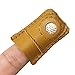 D&D 2-Pack Leather Coin Thimble Finger Protector for Quilting Craft Tool Sewing Pin Needles Partner Needlework Accessory