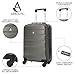 Maximum Allowance Airline Approved Delta United Southwest Carryon Suitcase and Under Seat Holdall