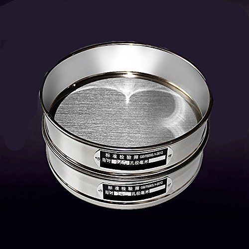 10 Mesh 2mm Aperture Lab Standard Test Sieve Stainless Steel 20cm - Thumbnail 3