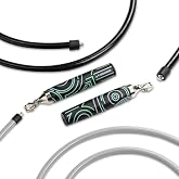 Crossrope Get Strong Weighted Jump Rope Set for Strength | Power Handles with 1 and 2 lb weighted ropes to build power and endurance. Designed for full-body, strength-focused workouts.