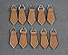 WellieSTR 10PCS Zipper Pulls 10 Pack - For Leather Boot/Jacket/Bag/Purse