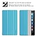 All-New Fire HD 8 Cover (7th Generation, 2017 Release), Zerhunt Premium PU Leather Ultra Light Multi-Angle Stand For Fire HD 8 With Auto Wake / Sleep Sky Blue