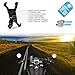 Universal Bike Phone Holder #1 Bike Phone Mount | Bike iPhone Mount/iPhone 6 Holder for Bike | Bike Cell Phone Holder 2X Wheel Led Bike Light - Sports Bike Gifts
