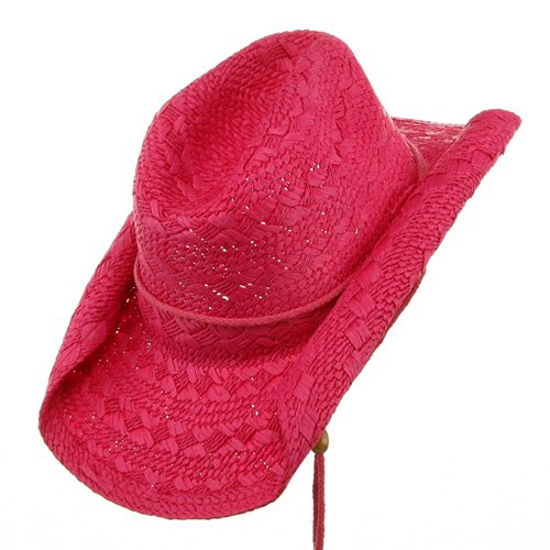 Ladies Toyo Cowboy Hat - Fuchsia