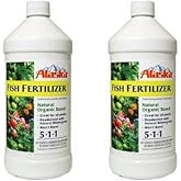 Lilly Miller Alaska Fish Fertilizer 5-1-1 Concentrate 1 Quart (2-Pack)