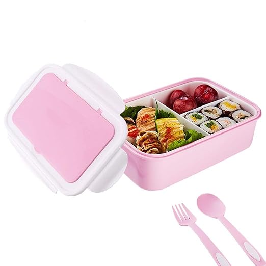 OldPAPA Fiambrera niños,Caja Almuerzo niños con 3 Compartimientos ...