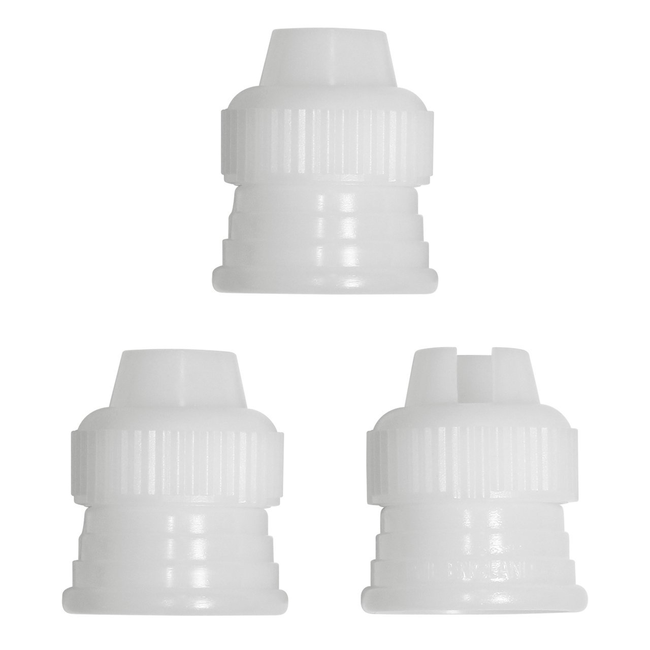 PME Icing Bag Adaptors Set of 3, White,6.5 x 2 x 9 cm