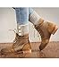 Women 2 Pack Knitted Button Boot Cuff Toppers Winter Leg Warmers Socks for Boots(Beige,Grey)