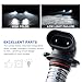 DWVO 9006 HB4 DRL Fog light Led Bulbs,Ultra Upgrade SEOUL CSP Chipset 800LM 6000K 12V-24V Replacement Headlight Bulb Xenon White (Pack of 2)