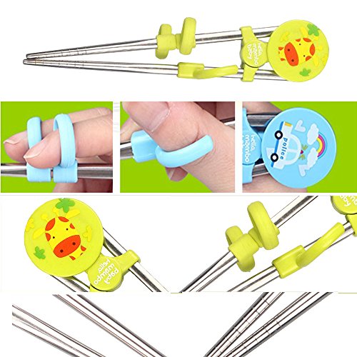 image for Sealive Training Chopsticks Cute Cartoon Training Helper Chopsticks fo