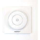 MiBOXER K3-W Rotating Wheel Remote 2.4GHz, Wireless RGB+CCT LED Dimmer, Color Temperature &amp; Brightness Adjustable, Magnetic Wall Mount