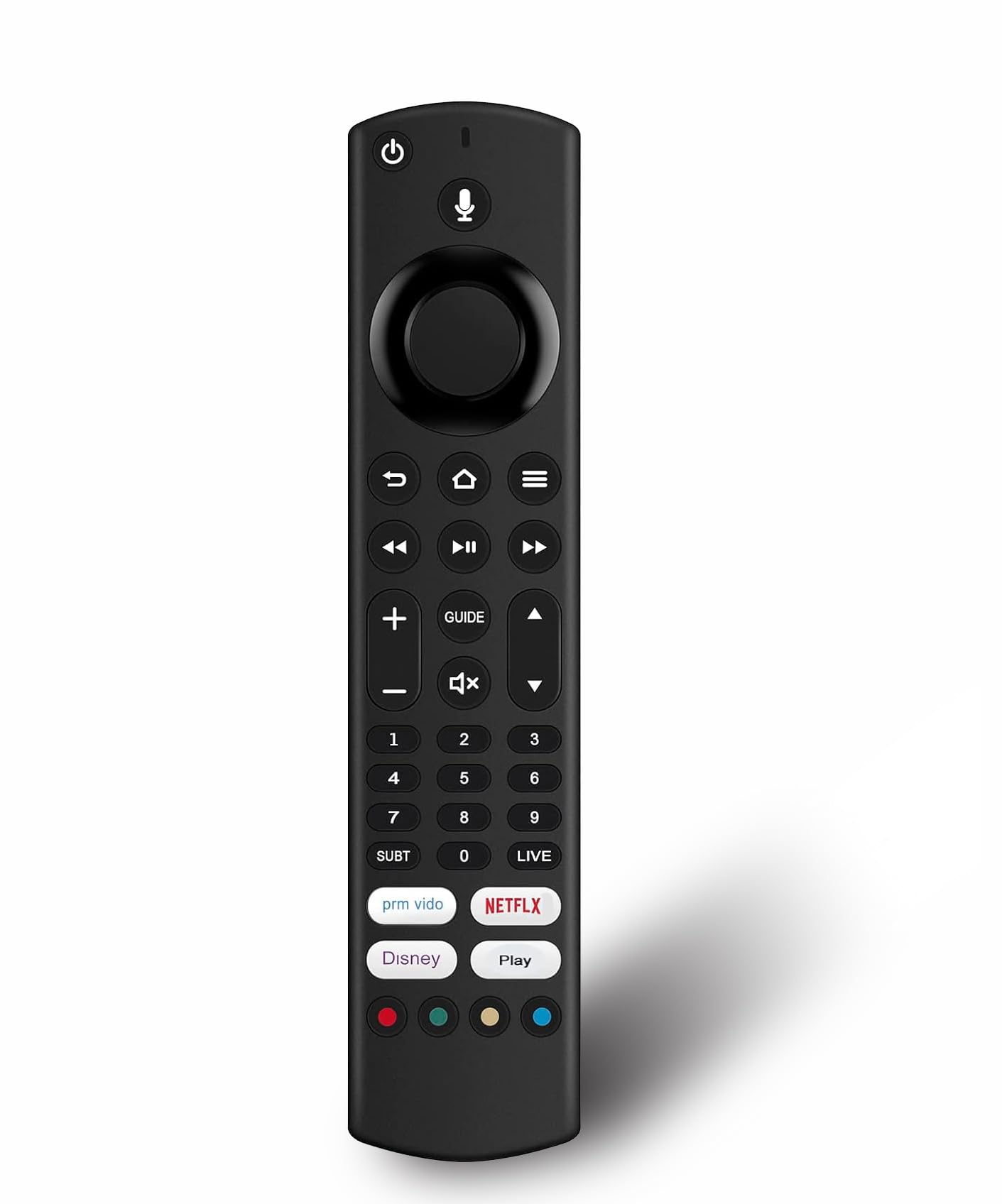 RM-C3255 Replacement Remote Control for JVC LT-40CF700 LT-49CF890 LT-32CF600 LT-43CF700 LT-40CF890 LT-43CF890 LT-50CF890 LT-55CF890 Smart TV (No Voice Function)