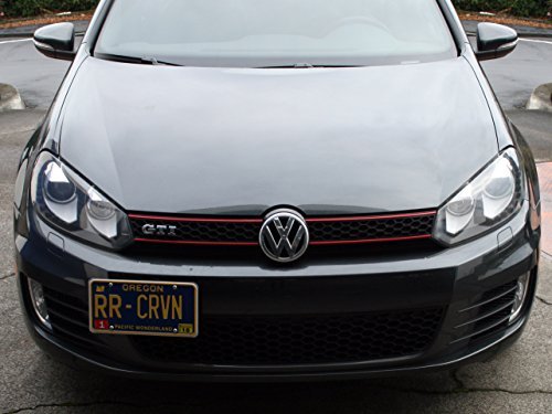 CravenSpeed The Platypus License Plate Mount for Volkswagen Golf GTI Mk7 | 2015-2018 | No Drilling | Installs in Seconds | Made of Stainless Steel & Aluminum | Made in USA