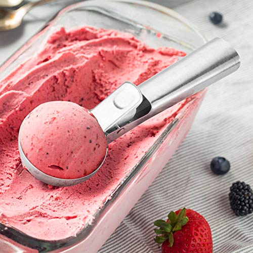 YasTant Premium Ice Cream Scoop with Trigger Ice Cream Scooper