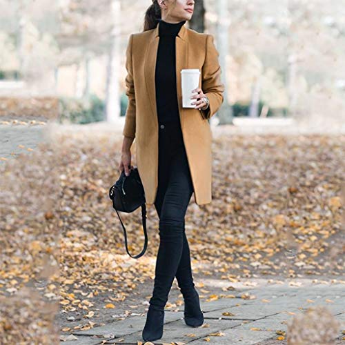 Onefa Women Winter Coat, Ladies Fashion Cardigan Coat Trench Jacket Warm Long Overcoat Outwear