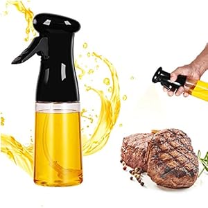 Oliesproeier voor koken, oliesproeier meneer voor luchtfriteuse, veelzijdige olie spuitfles voor het grillen van…