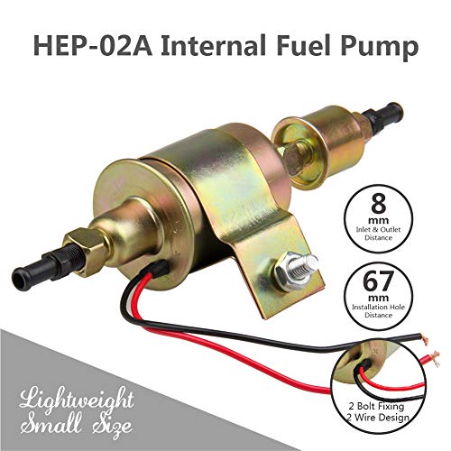 image for B4B BANG 4 BUCK Universal Electric Fuel Pump 30Gph 12V E8012S for Carb