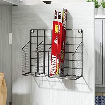 Indian Decor 21565 Ingrid Wrap Cabinet Door Organizer Foil Storage