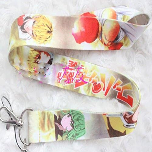 One-Punch Man Anime Key ID Badge Cell Phone Holder Lanyard Keychain