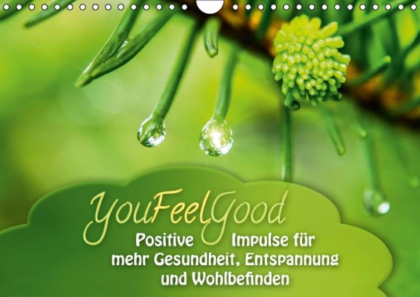 YouFeelGood - Positive Impulse für mehr Gesundheit, Entspannung und Wohlbefinden (Wandkalender 2016 DIN A4 quer): Positive und aufbauende Impulse für ... 14 Seiten ) (CALVENDO Gesundheit)