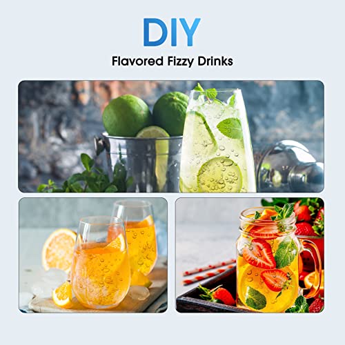 OTE Portable Sparkling Water Maker Carbonating Bottle with 8 CO2