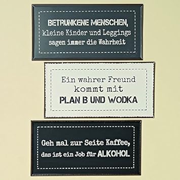 Schild Rod Aus Eisen Lackiert Farbmix Breite 40 Cm Spruch