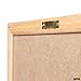Felt Letter Board with 650 Letters, Numbers & Symbols - 16 x 12 Inch Changeable Message Board with Oak Wooden Frame, Plus Free Letter Bag