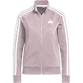 adidas Women's Essentials Warm-Up Slim 3-Stripes Track Jacket