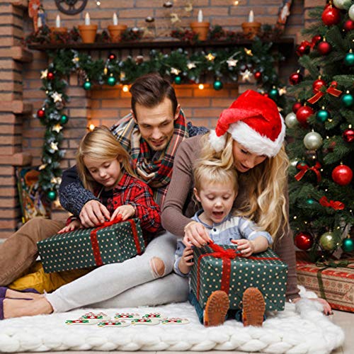 YueLife Personal Customized Christmas Tree Ornaments 2020 Quarantine Survivor Souvenirs Christmas Decoration Kit with Face Protection Device Family Creative Gifts (White, 4 Persons)