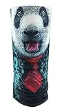 Festie Fever Rave Panda Bandana Multifunctional Seamless Mask