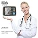 Firhealth Automatic Digital Upper Arm Blood Pressure Monitor Clinically Validated Sphygmomanometer, FDA Approved (Black)