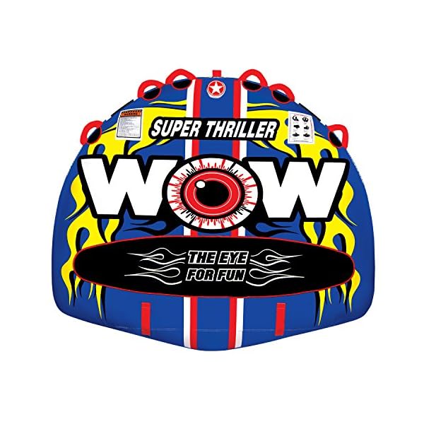 WOW-World-of-Watersports-11-1080-Super-Thriller-Boat-Tube-Towable-Inflatable-1-to-3-Riders