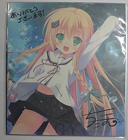 Amazon 晴のちきっと菜の花びより 予約特典 ちこたむ描き下ろし複製色紙 アニメ 萌えグッズ 通販