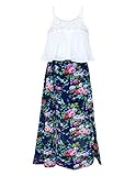 Truly Me, Big Girls Tween Twofer Maxi Dress (Many Options), 7-16