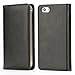 IPHOX Case Compatible with iPhone SE 2016 (Not for 2020) / iPhone 5S / iPhone 5, Premium Folio Leather Flip Wallet Phone Case Cover for Apple iPhone SE 2016 / iPhone 5S / iPhone 5, Black/E