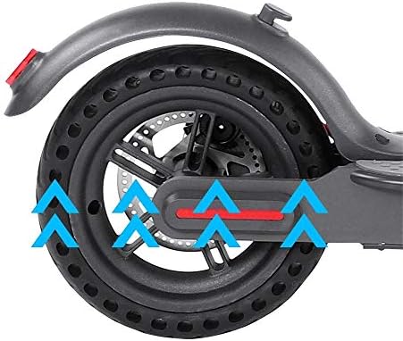 ASTVSHOP Wheel Hub and Explosion-Proof Tire Set Replacement for Electric Scooter Xiaomi Mijia M365 Black 1 Peice
