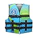 Oceans 7 US Coast Guard Approved, Youth Life Jacket, Type III Vest, PFD, Personal Flotation Device, Blue