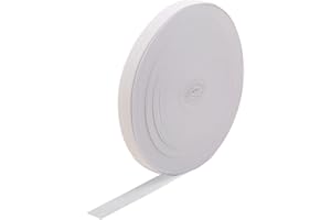 Elastic for Sewing,0.6 Inch 40 Yard White High Elasticity Knit Elastic Band for Waistbands,DIY Craft,Trouser,Headbands and Dr