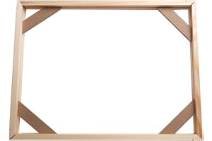 DIY Wooden Frame Kit for Canvas Paintings, Posters, and Prints with 3cm Wide Bars, Elegant Home Wall Décor, 20x30cm, 30x40cm,