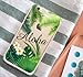 Shark Compatible Summer Collection Tropical Aloha Hawaii Travel TPU case Replacement for (iPhone 7 Plus-Palm)
